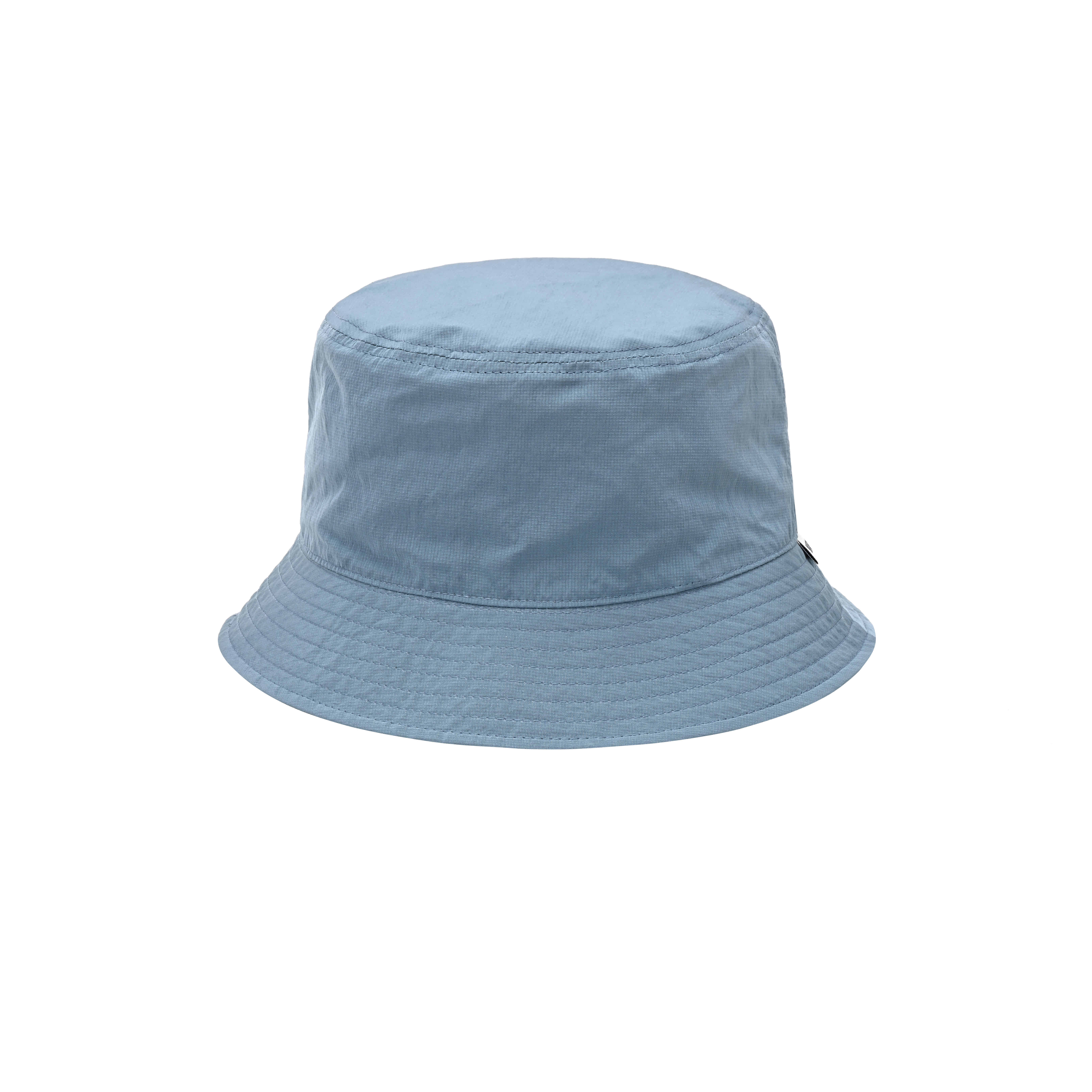 Reversible bucket hat blue gray