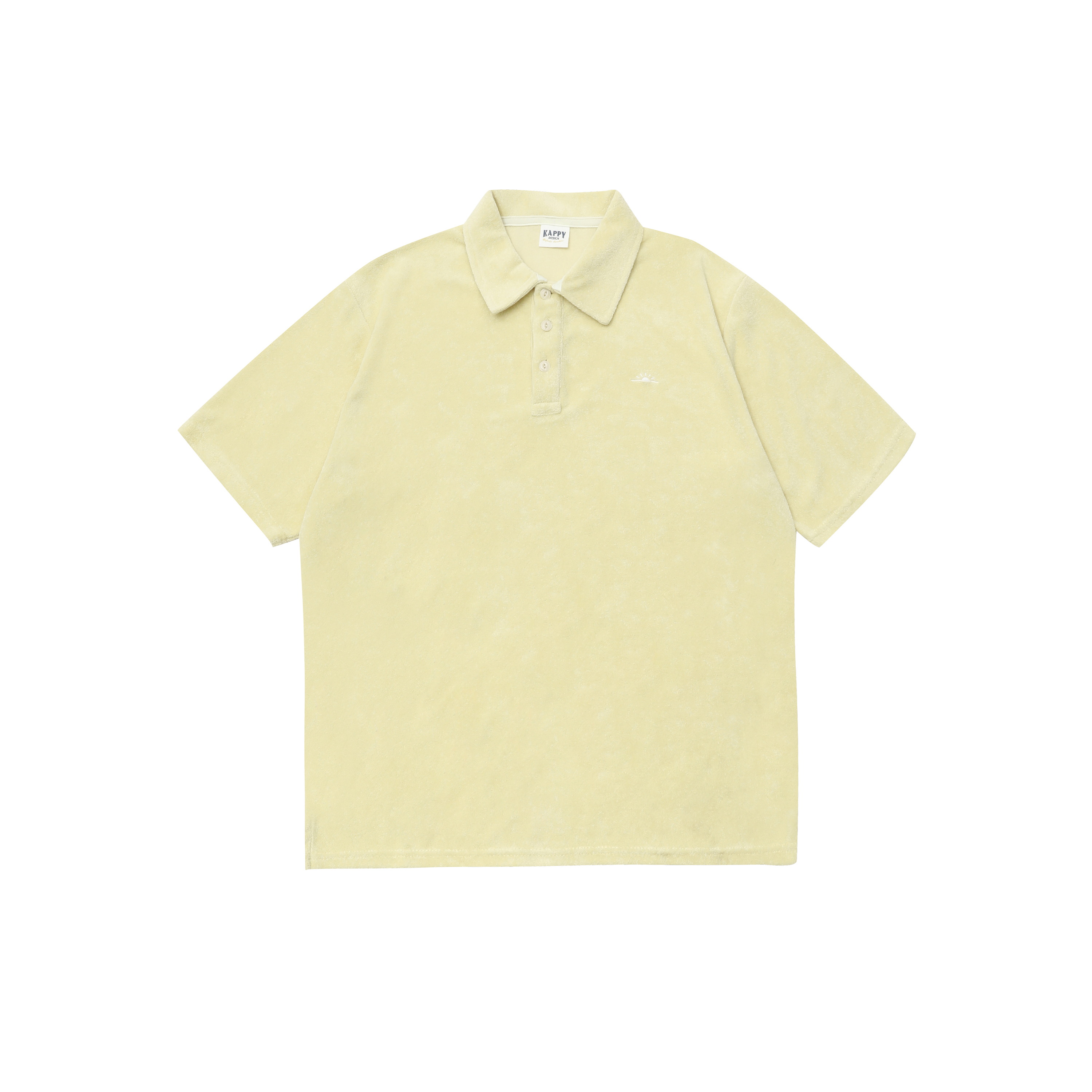 Sunrise terry collar t-shirt butter