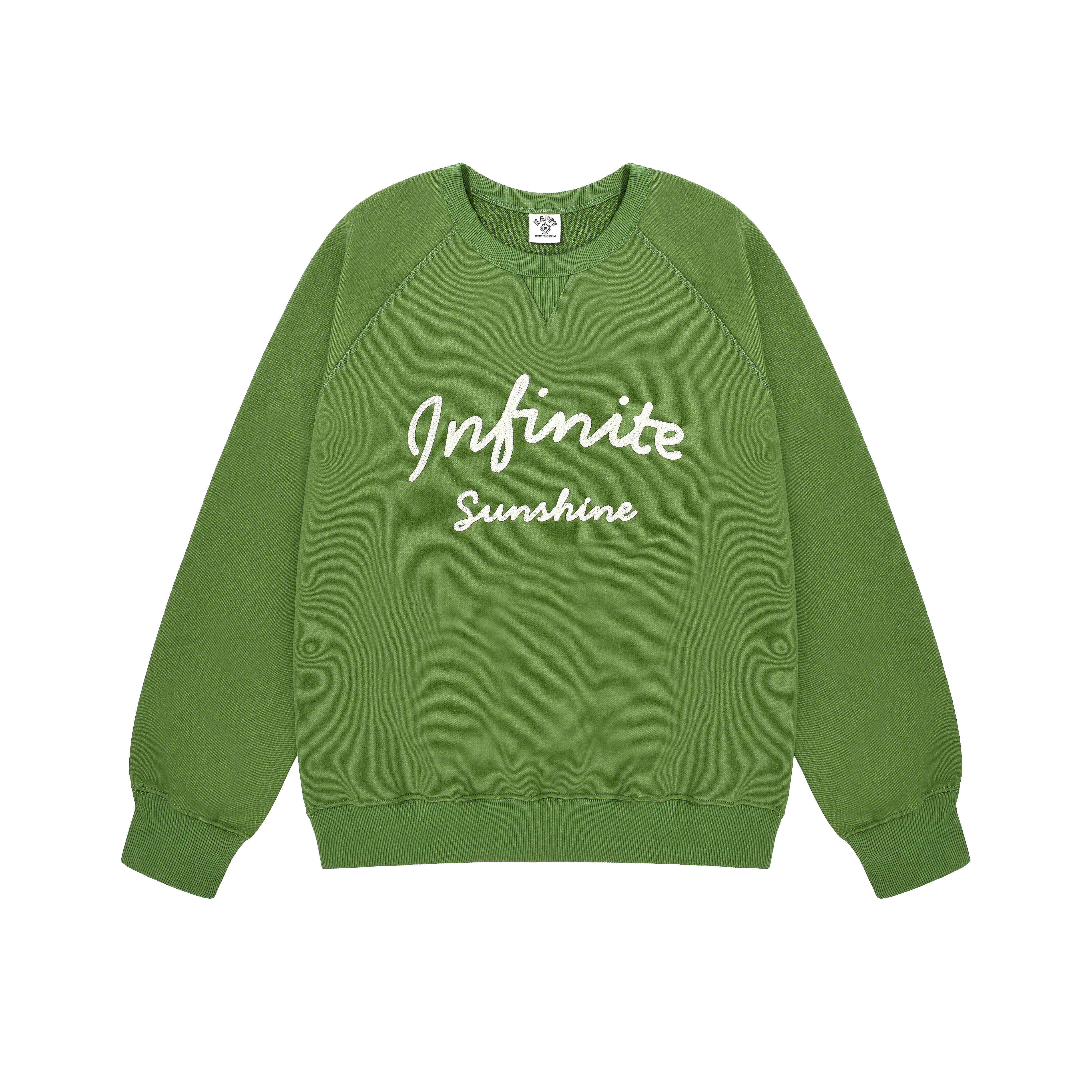 Infinite sunshine sweat shirt green